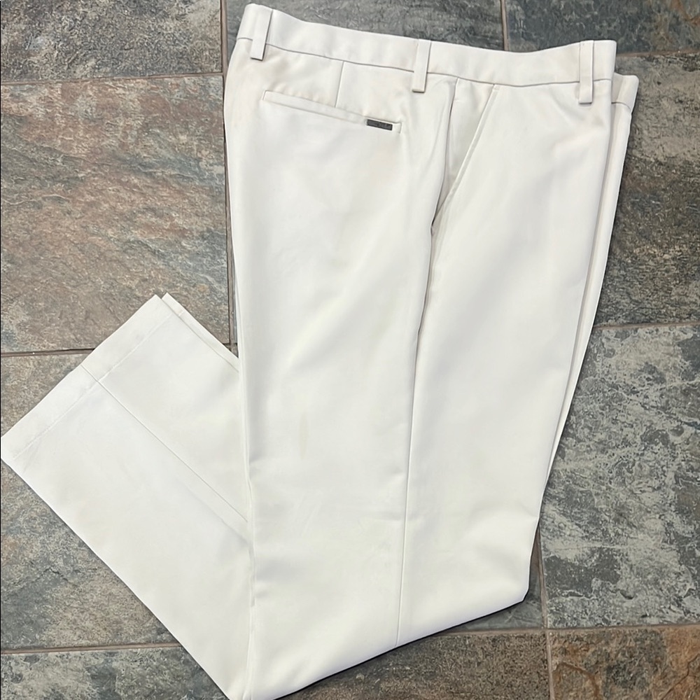 Tasso Elba Men's White Dress Pants
